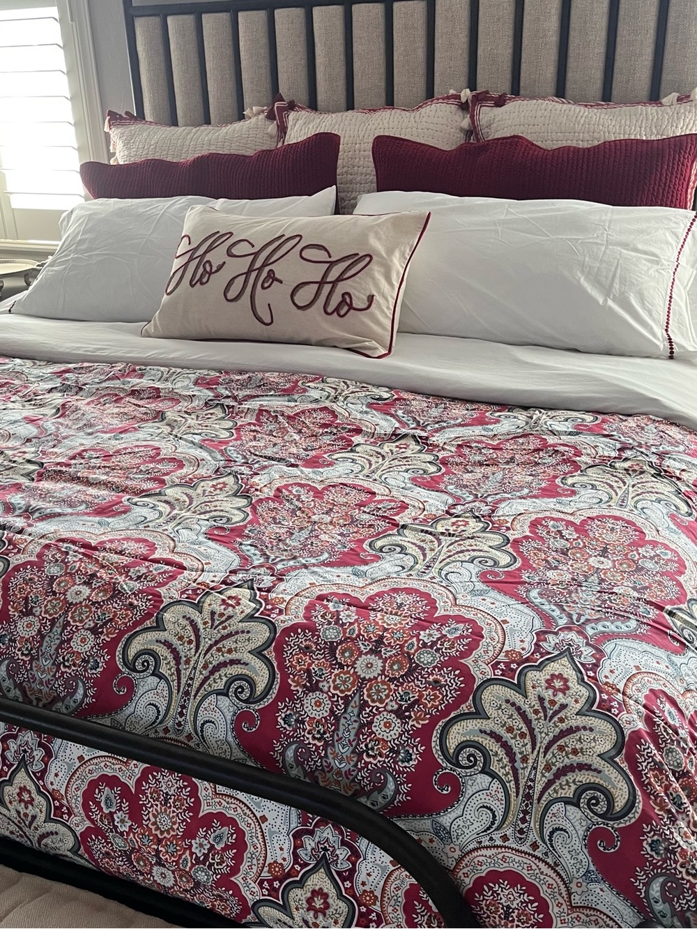 Pottery Barn Jordana King/California King 100% Cotton Duvet Cover 108” x 92”